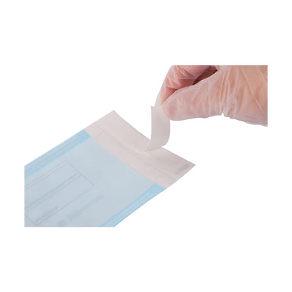 Self-Sealing Flat Pouch – Autoklav-Sterilisationsbeutel, 70 g/m², 90mm x 260mm 200Stk., ideal für Nagelstudios