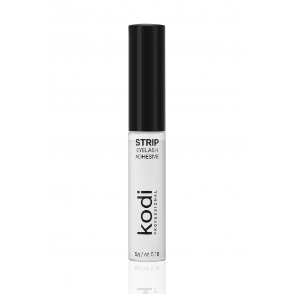 K PROFESSIONAL Strip Eyelash Adhesive 5 g – transparenter Wimpernkleber auf Tape, wasserfest, hautfreundlich